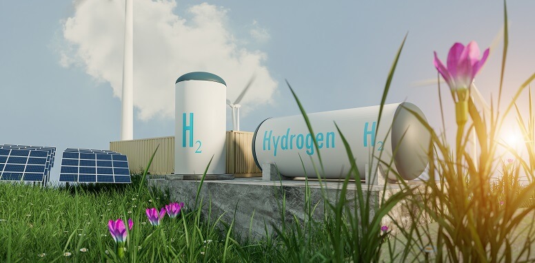 instalação de produção de hidrogénio verde